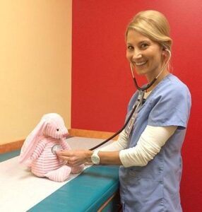 Shauna Kirn, overnight nurse at Pediatric Care Centers.