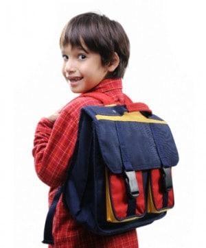 child going back to school
