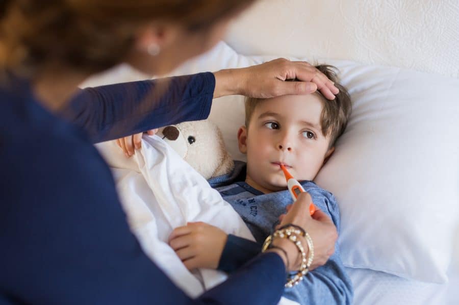 Taking Kid's Temperature